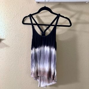 OCEAN DRIVE: HALTERBACK OMBRE TANK TOP